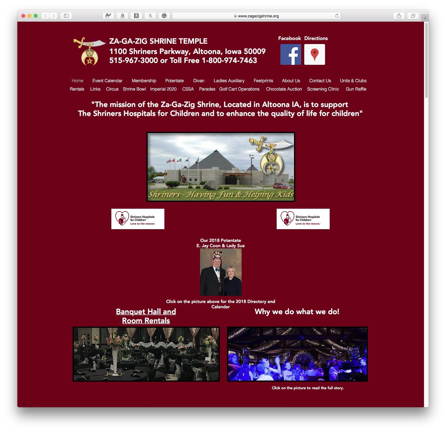 New Website Za Ga Zig Shriners