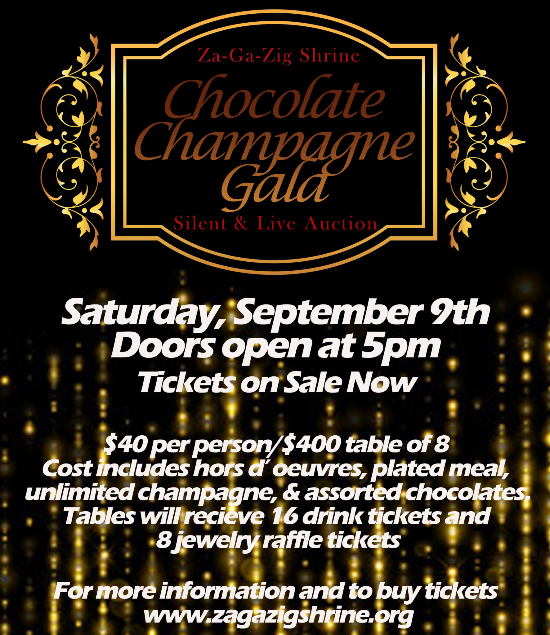 Chocolate & Champagne Gala - Za-Ga-Zig Shriners